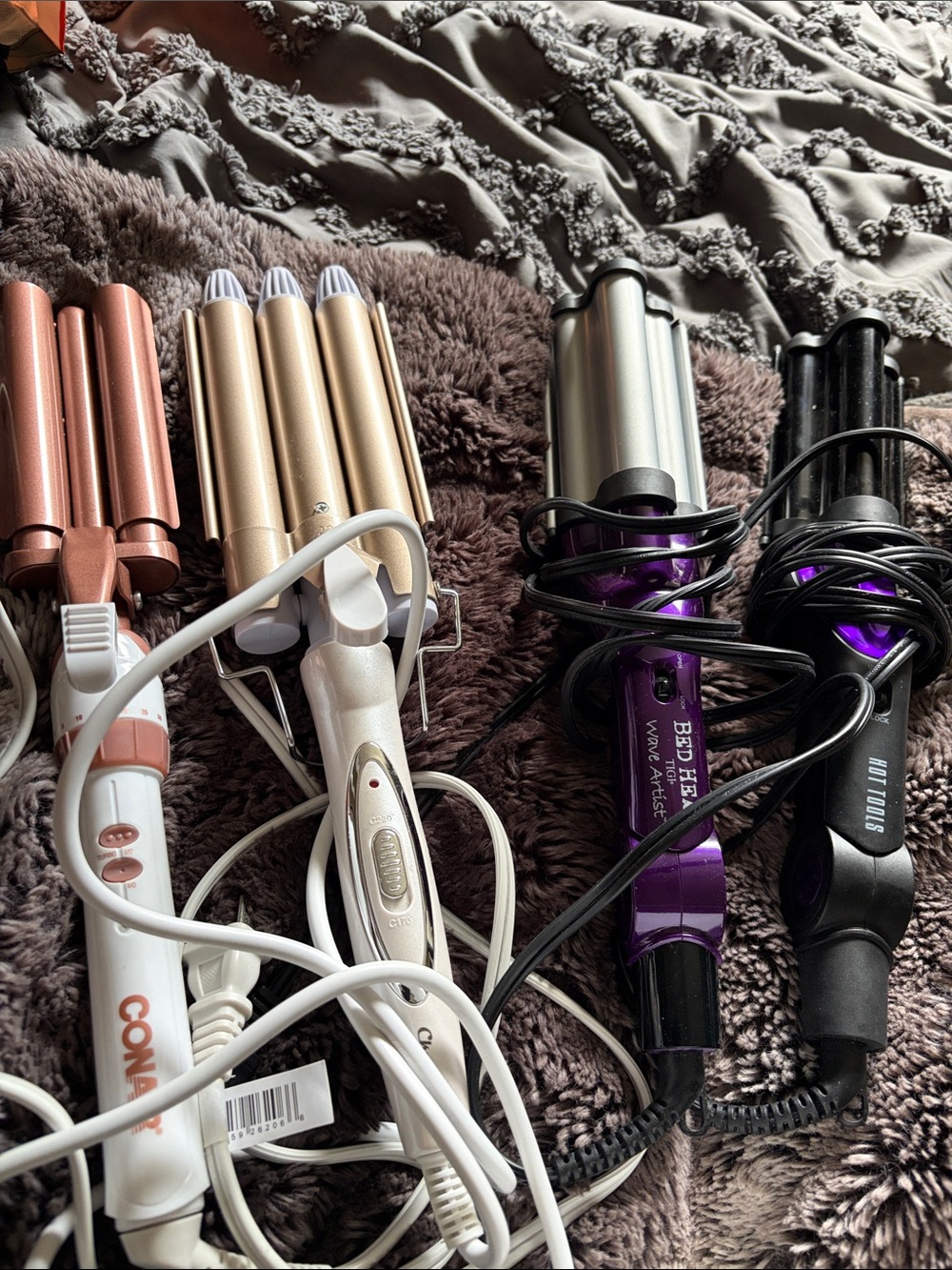 Conair White and Rose / Styler CheyiN ,bedhead  hot tools WAVERS
